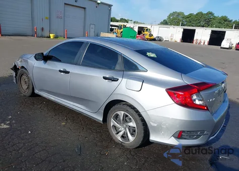 2020 Honda Civic Lx из США, поврежденный, VIN 2HGFC2F67LH572970